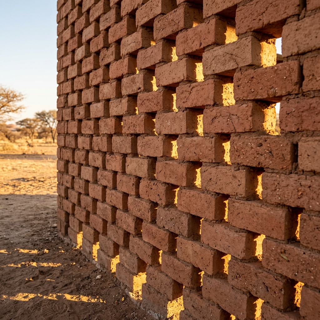 Omuundu Staggered Brick Detail